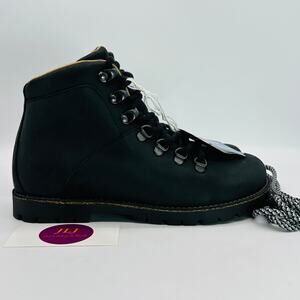 Birkenstock Women's Jackson Black Nubuck Leather Lace Up Boots Size 37 EU/ 6 US